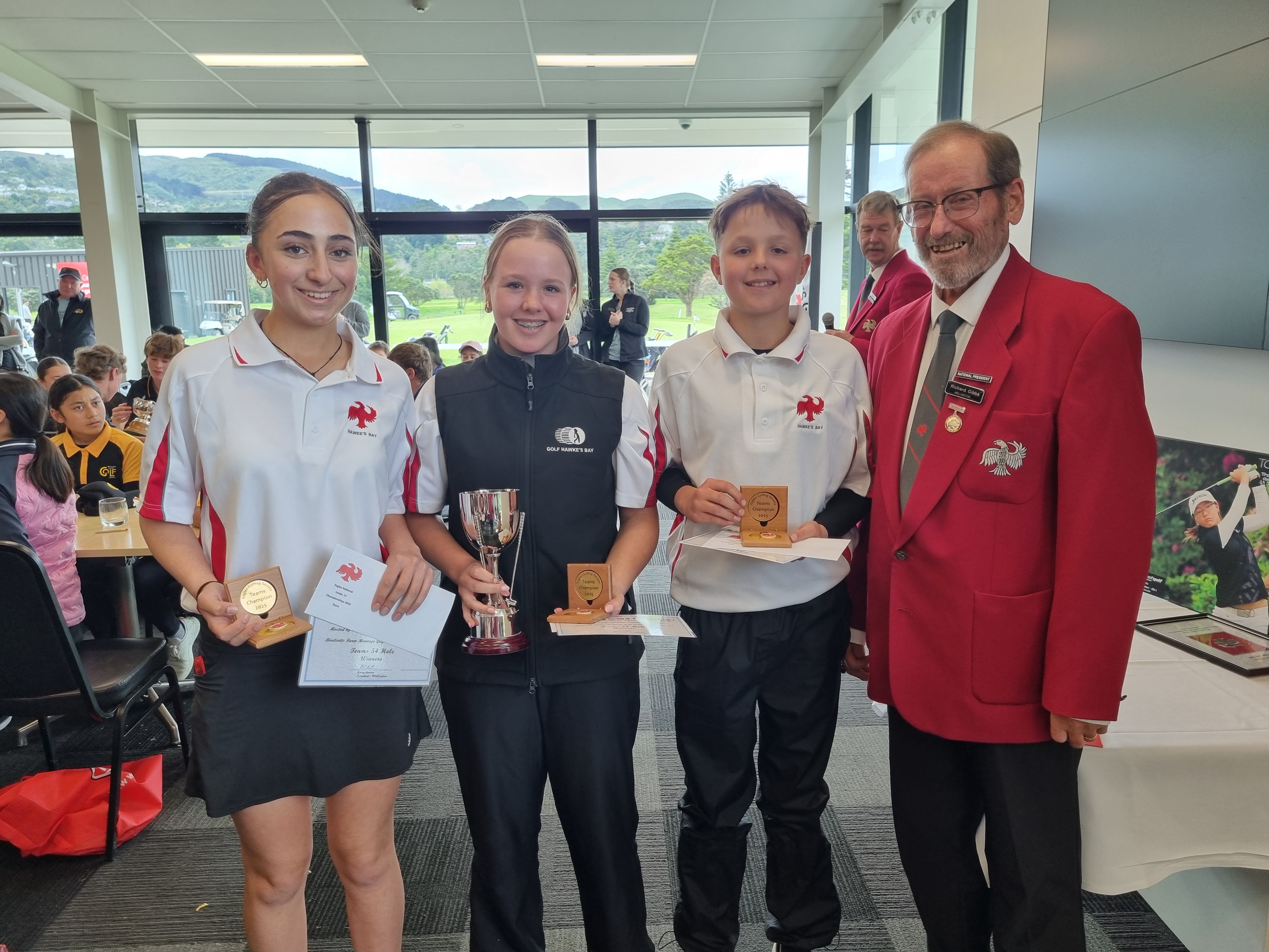 Hawkes Bay Team Devon Ruby and Luke